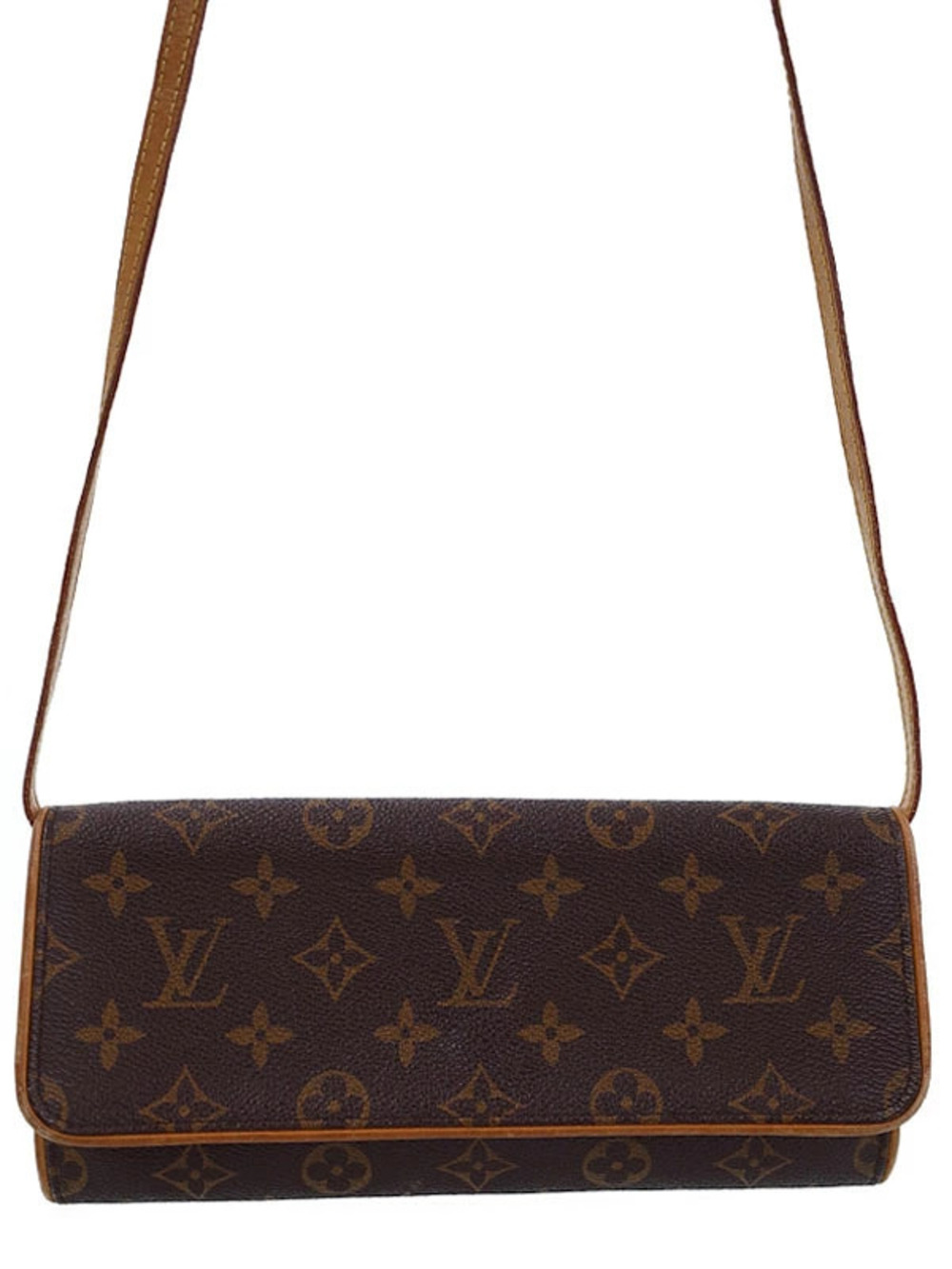 Louis Vuitton Monogram Pochette Twin Shoulder Bag